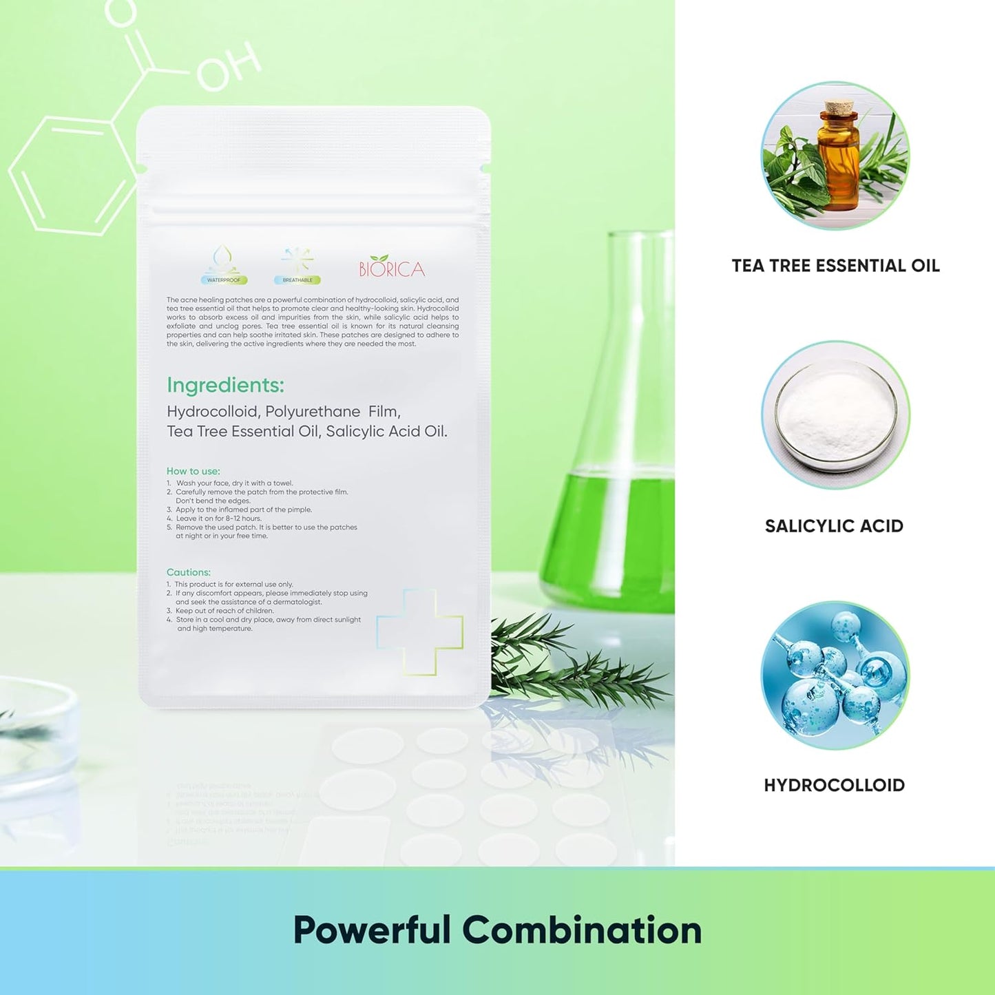 Transform Your Skin with Tea Tree Oil Hydrocolloid Acne Patches - 216 Count Blemish Treatment Dots and Stickers for Clearer, Healthier Complexion