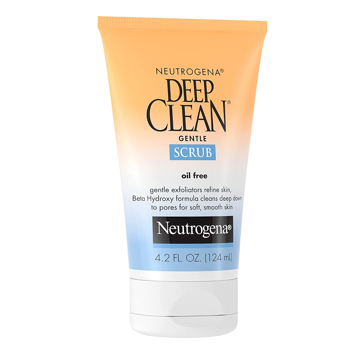 Revitalize Your Skin with Neutrogena Deep Clean Gentle Daily Facial Scrub - Oil-Free Cleanser, 4.2 Fl. Oz