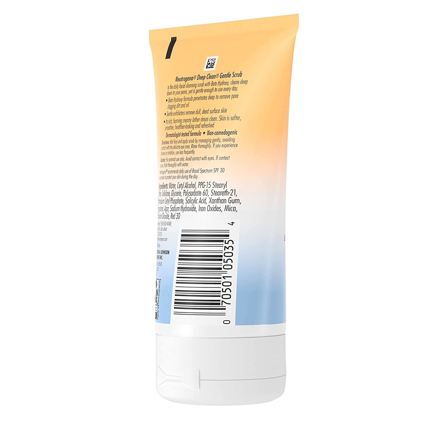 Revitalize Your Skin with Neutrogena Deep Clean Gentle Daily Facial Scrub - Oil-Free Cleanser, 4.2 Fl. Oz