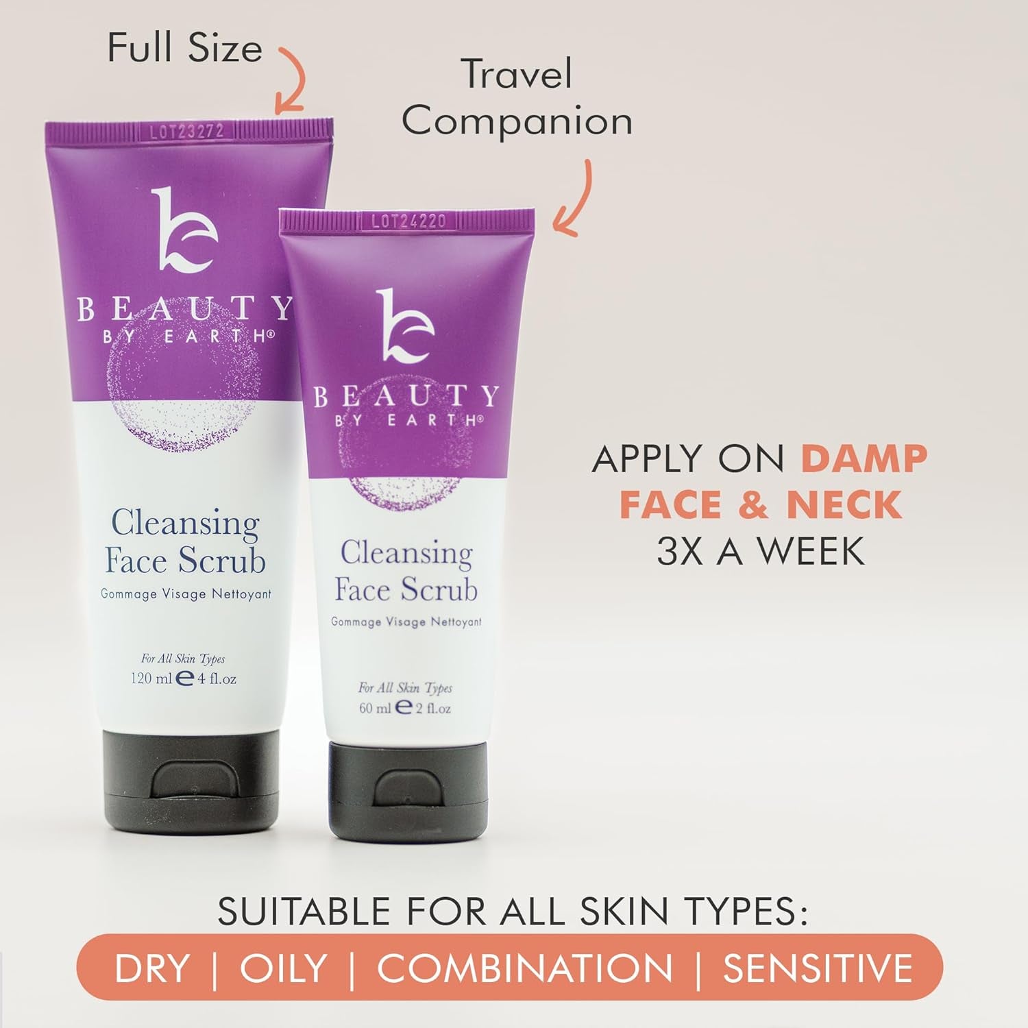 Revitalize Your Skin with Our Gentle Exfoliating Facial Scrub - Natural & Organic Ingredients for a Radiant Complexion