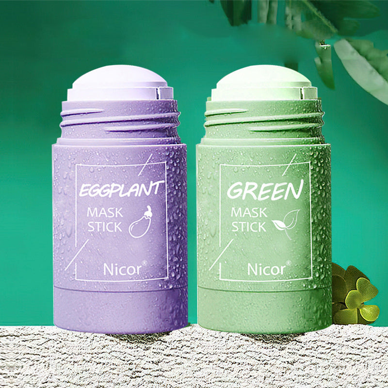 Revitalize Your Skin with Our Cleansing Green Tea Mask Stick - Oil Control, Anti-Acne & Whitening Benefits!