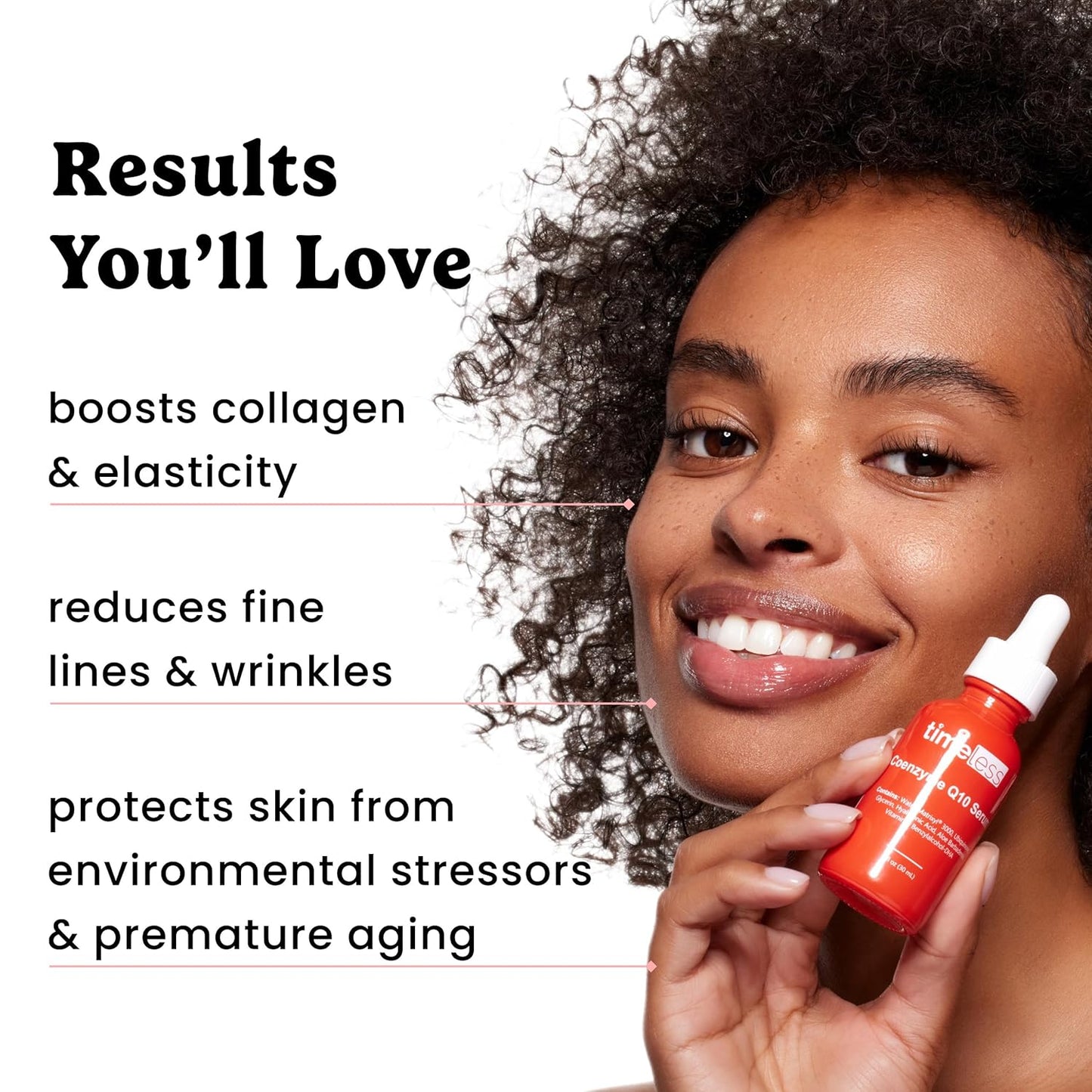 Revitalize Your Skin with Coenzyme Q10 and Hyaluronic Acid Serum - Fragrance-Free, 1 Oz