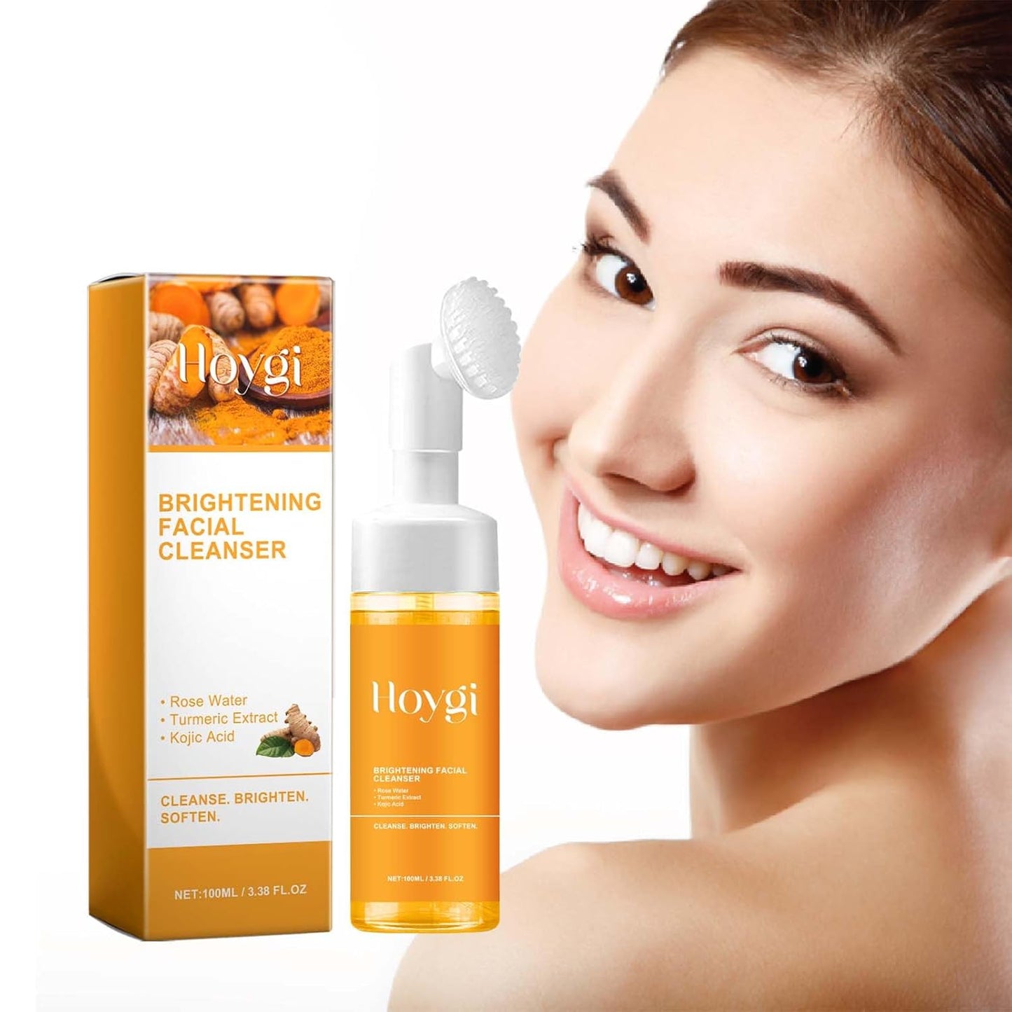 Revitalize Your Skin with Our Nourishing Turmeric Foaming Facial Cleanser – Perfect for All Skin Types!