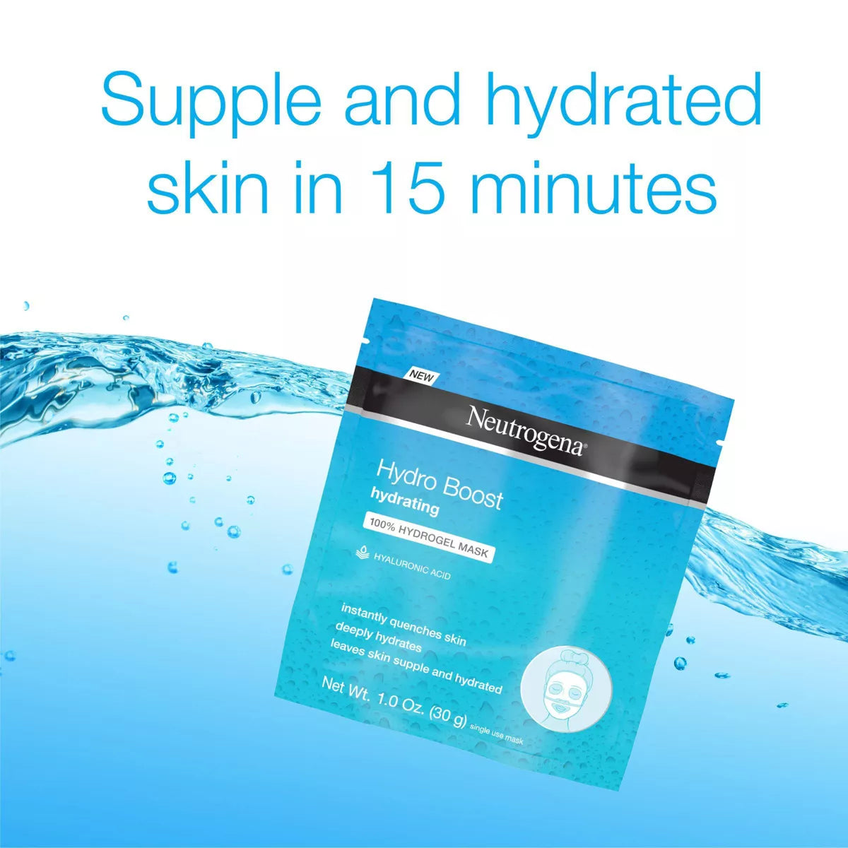 Revitalize Your Skin with Neutrogena Hydro Boost Moisturizing Face Mask - 1Oz of Hydration Power, Non-Comedogenic & Paraben-Free