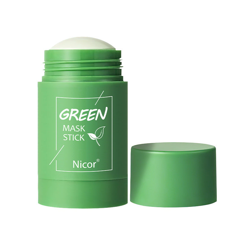 Revitalize Your Skin with Our Cleansing Green Tea Mask Stick - Oil Control, Anti-Acne & Whitening Benefits!