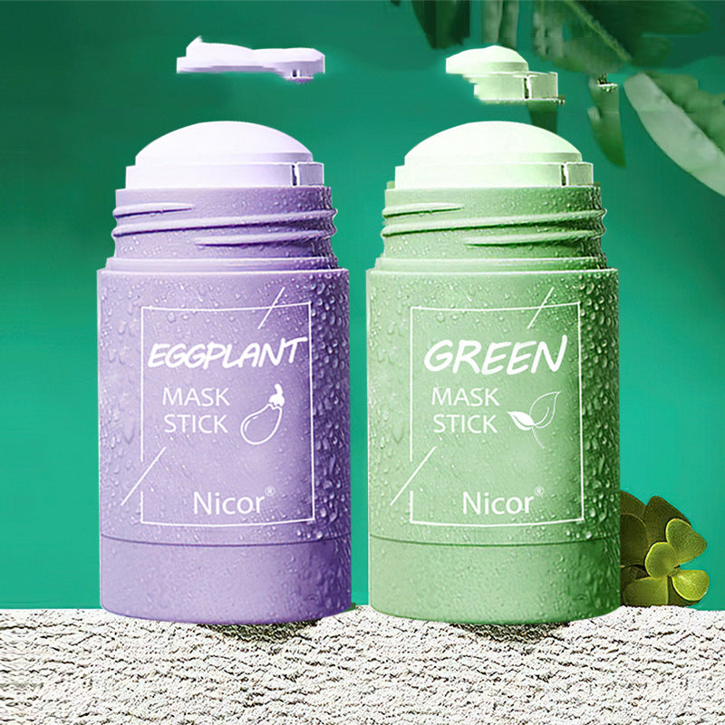 Revitalize Your Skin with Our Cleansing Green Tea Mask Stick - Oil Control, Anti-Acne & Whitening Benefits!