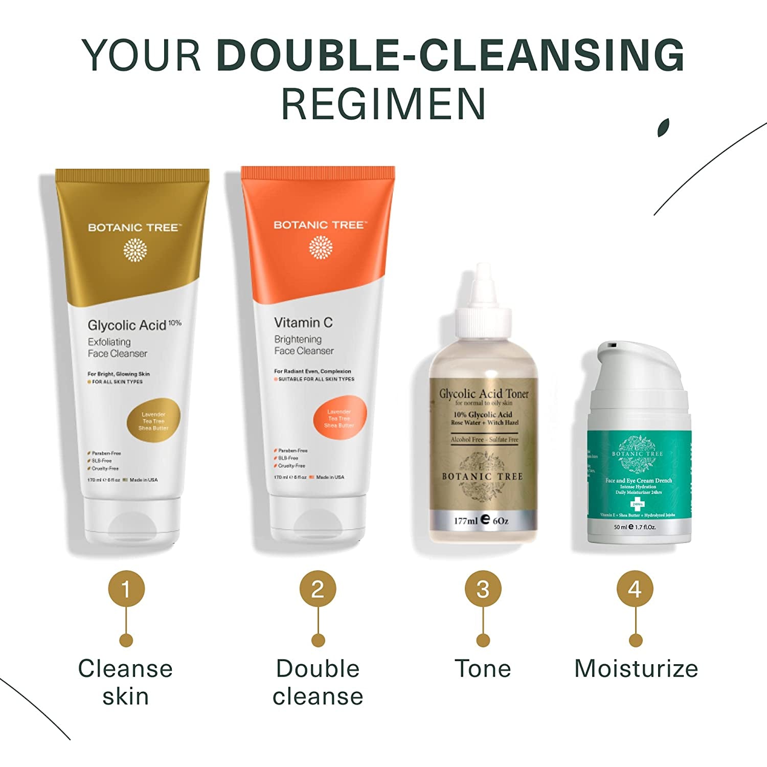 Revitalize Your Skin with Our Glycolic Acid Face Wash - 10% Glycolic & Salicylic Cleanser - 6 Fl. Oz