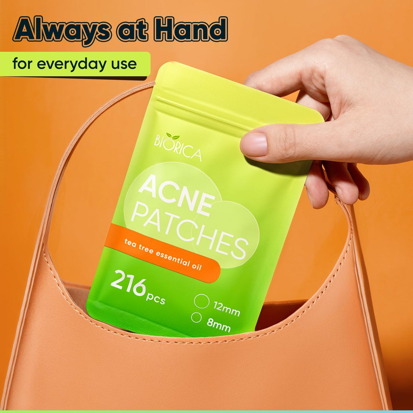 Transform Your Skin with Tea Tree Oil Hydrocolloid Acne Patches - 216 Count Blemish Treatment Dots and Stickers for Clearer, Healthier Complexion