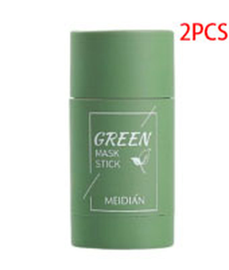 Revitalize Your Skin with Our Cleansing Green Tea Mask Stick - Oil Control, Anti-Acne & Whitening Benefits!