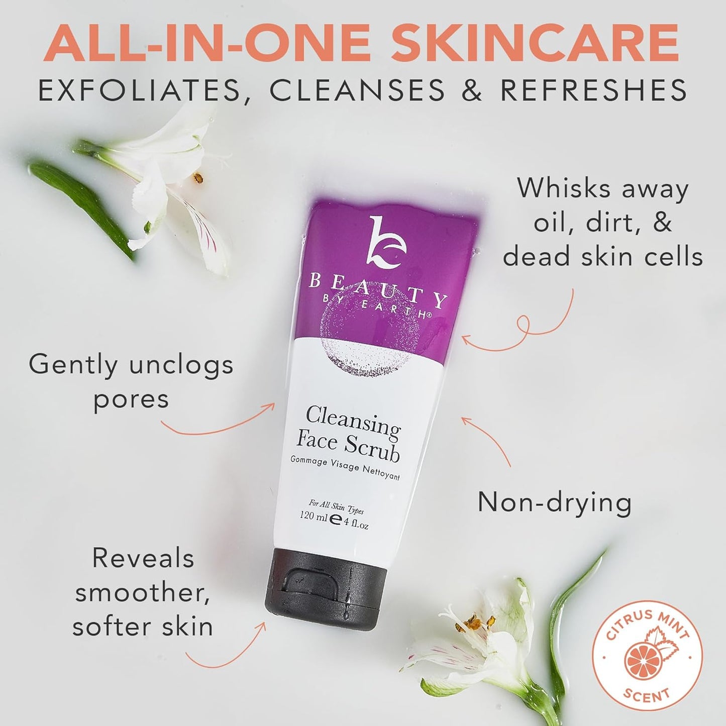 Revitalize Your Skin with Our Gentle Exfoliating Facial Scrub - Natural & Organic Ingredients for a Radiant Complexion